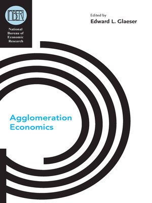 cover image of Agglomeration Economics